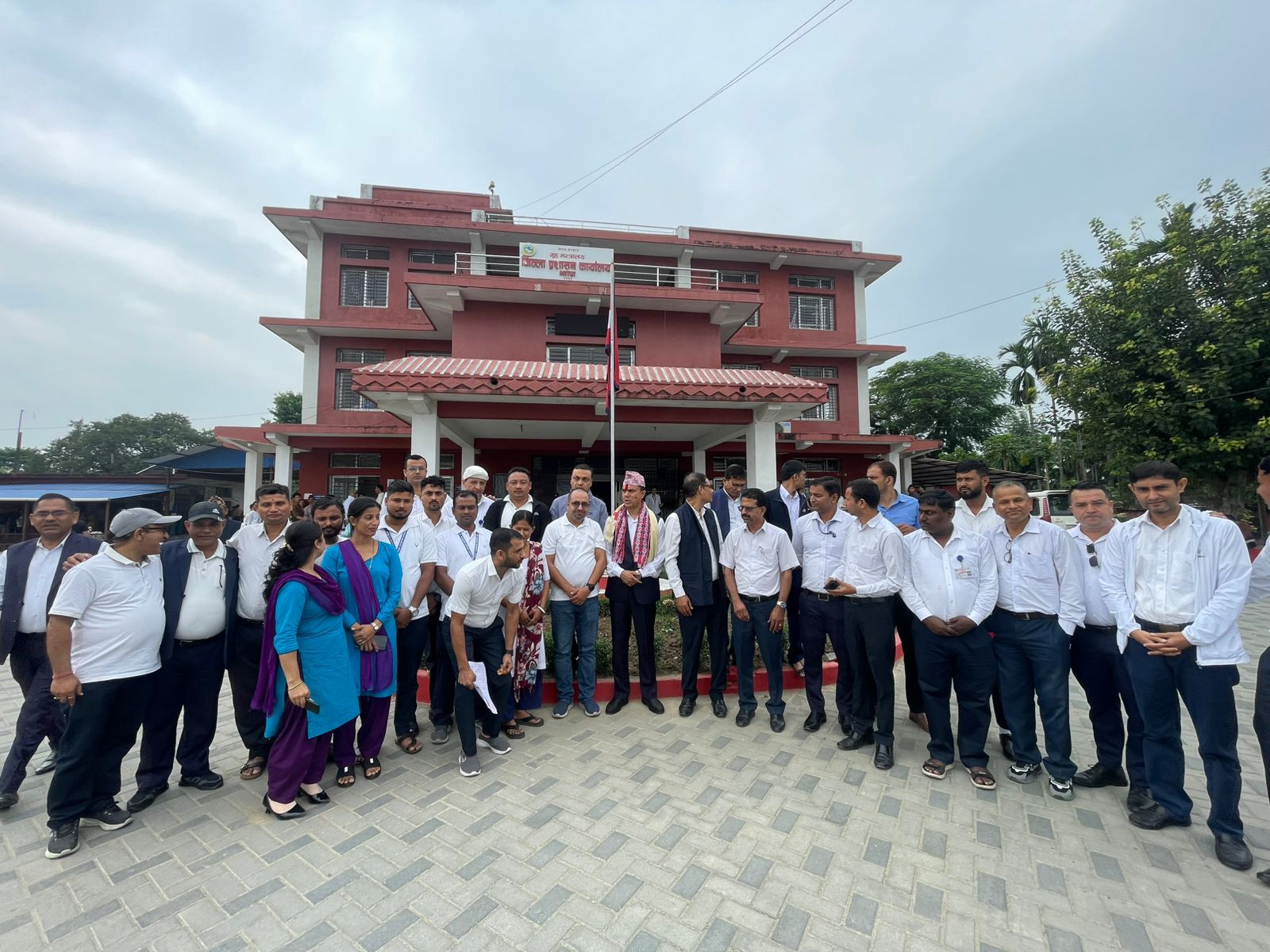 प्रमुख जिल्ला अधिकारी श्री गोपाल कुमार अधिकारी ज्यूको फेरी भेटौला कार्यक्रम