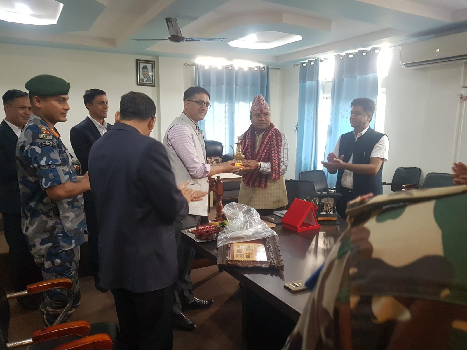 स.प्र.जि.अ.श्री विश्वराज नेपालज्यू फेरी भेटौला कार्यक्रम